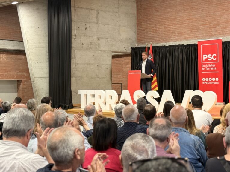 El PSC Terrassa ratifica per unanimitat Javi García com a candidat a l’alcaldia per a les eleccions municipals de 2027