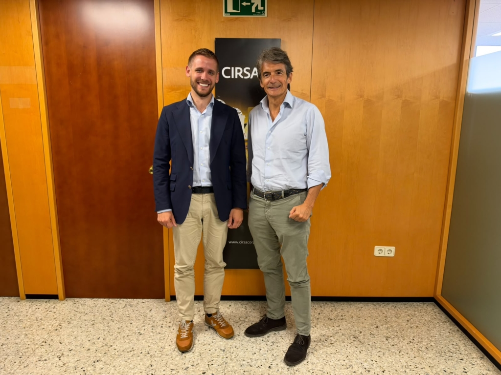 Javi García es reuneix amb CIRSA, que reafirma el seu compromís amb Terrassa